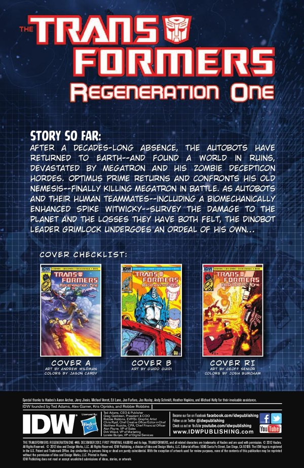 Transformers Regeneration One 86 Comic Book Preview  (3 of 11)